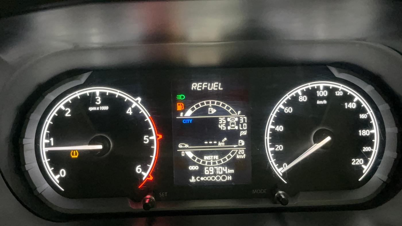 2022 Tata Safari XT PLUS, Diesel, Manual, 69,813 km, Odometer Image
