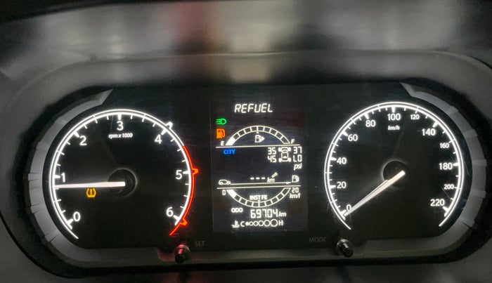 2022 Tata Safari XT PLUS, Diesel, Manual, 69,692 km, Odometer Image