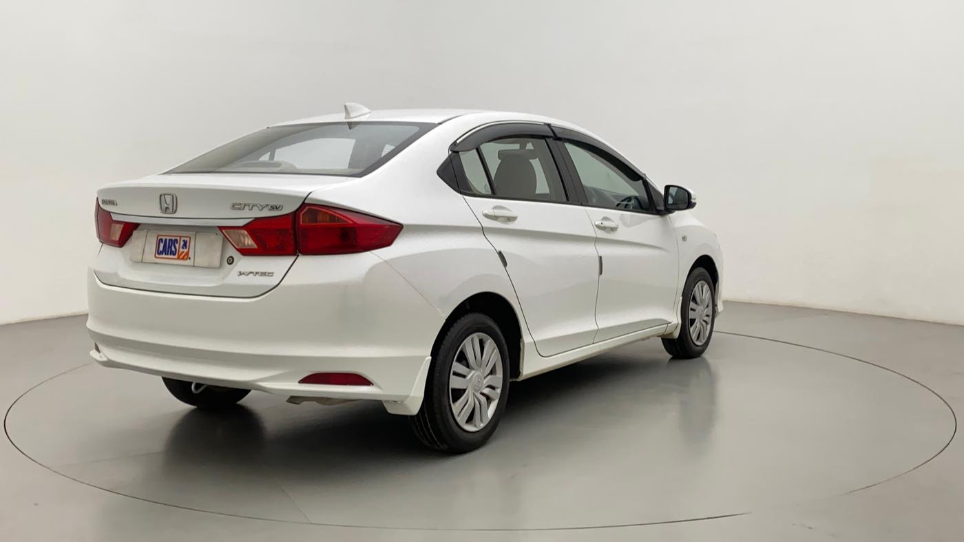 2016 Honda City SV MT PETROL, Petrol, Manual, 67,698 km, Right Back Diagonal