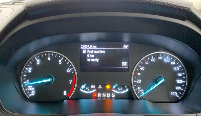 2020 Ford Ecosport TITANIUM + 1.5L PETROL AT, Petrol, Automatic, 28,086 km, Odometer Image