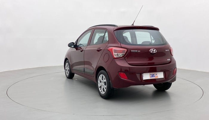 2015 Hyundai Grand i10 SPORTZ 1.2 KAPPA VTVT, Petrol, Manual, 47,387 km, Left Back Diagonal