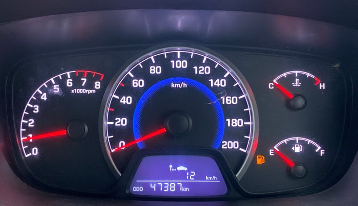 2015 Hyundai Grand i10 SPORTZ 1.2 KAPPA VTVT, Petrol, Manual, 47,387 km, Odometer Image