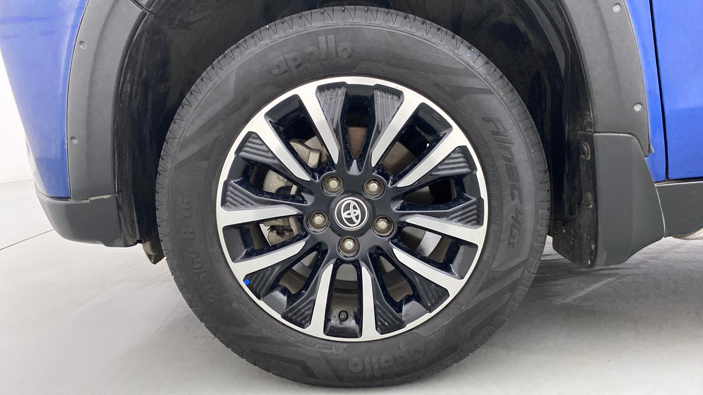 2020 Toyota URBAN CRUISER PREMIUM DUAL TONE AT, Petrol, Automatic, 14,262 km, Left Front Wheel