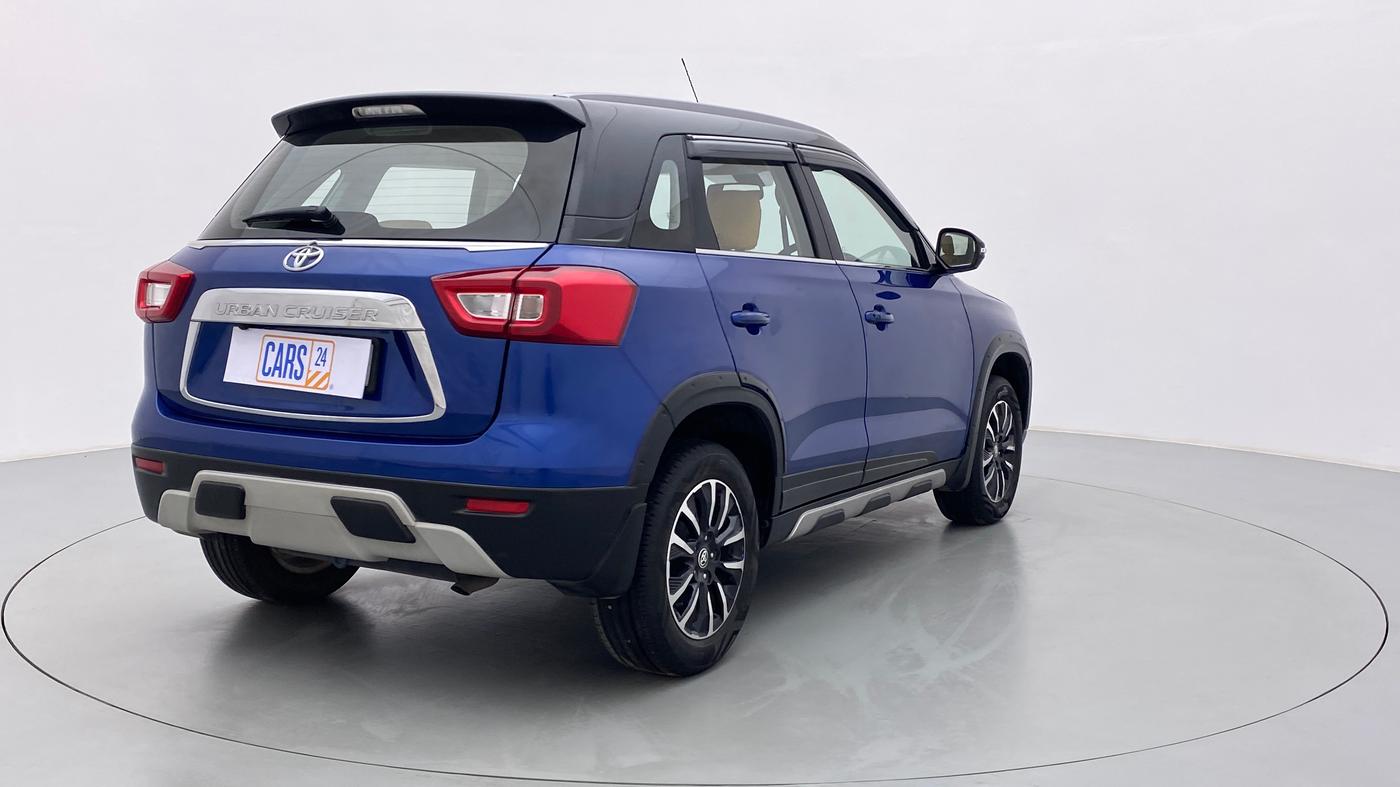 2020 Toyota URBAN CRUISER PREMIUM DUAL TONE AT, Petrol, Automatic, 14,262 km, Right Back Diagonal