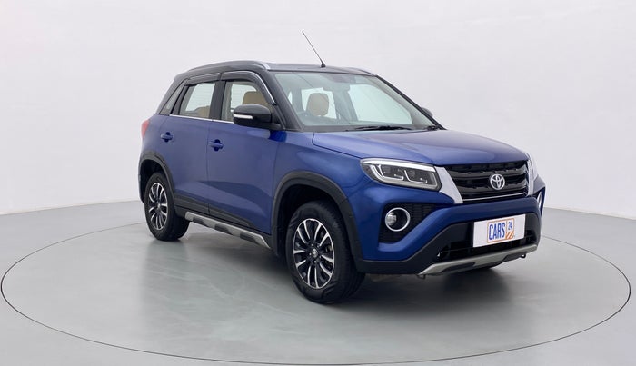 2020 Toyota URBAN CRUISER PREMIUM DUAL TONE AT, Petrol, Automatic, 14,262 km, Right Front Diagonal