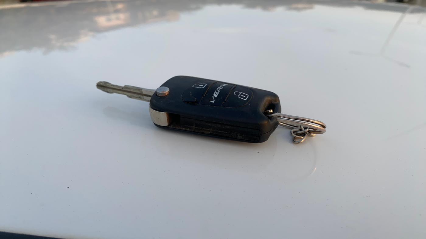 2014 Hyundai i10 SPORTZ 1.1, Petrol, Manual, 96,350 km, Key Close Up