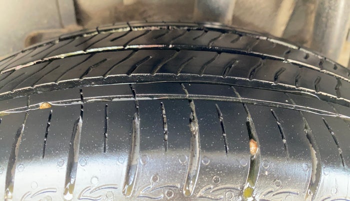 2018 Tata TIGOR XZA PETROL, CNG, Automatic, 44,998 km, Left Rear Tyre Tread