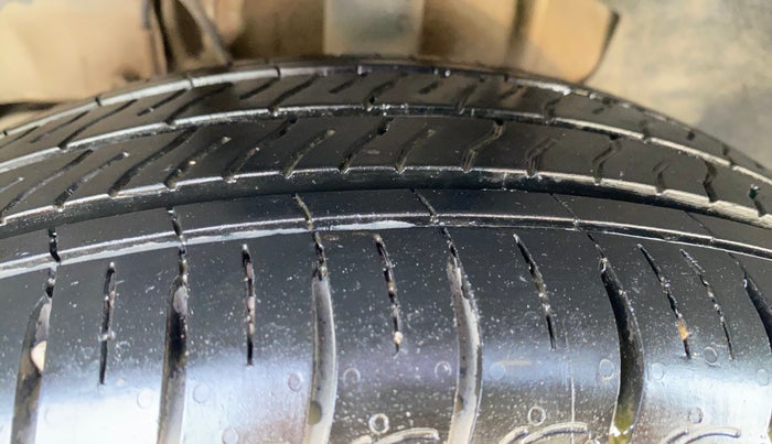 2018 Tata TIGOR XZA PETROL, CNG, Automatic, 44,998 km, Left Front Tyre Tread