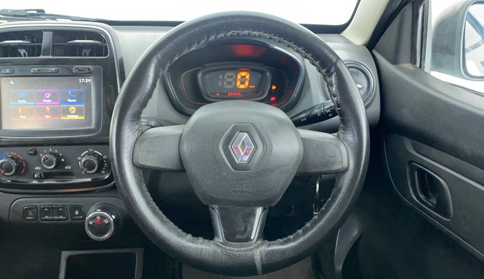 2017 Renault Kwid RXT 1.0 EASY-R AT OPTION, Petrol, Automatic, 26,057 km, Steering Wheel Close Up