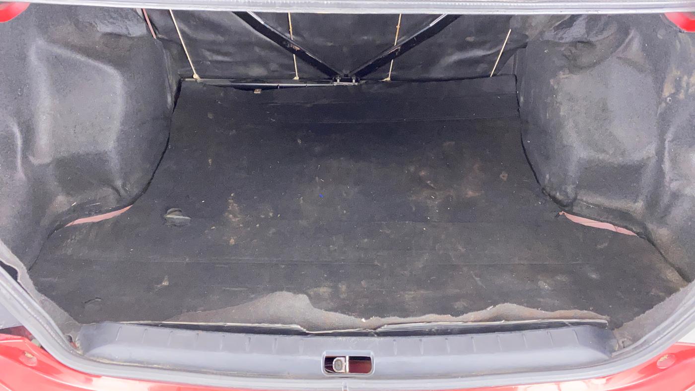 2012 Toyota Etios G, Petrol, Manual, 67,685 km, Boot Inside