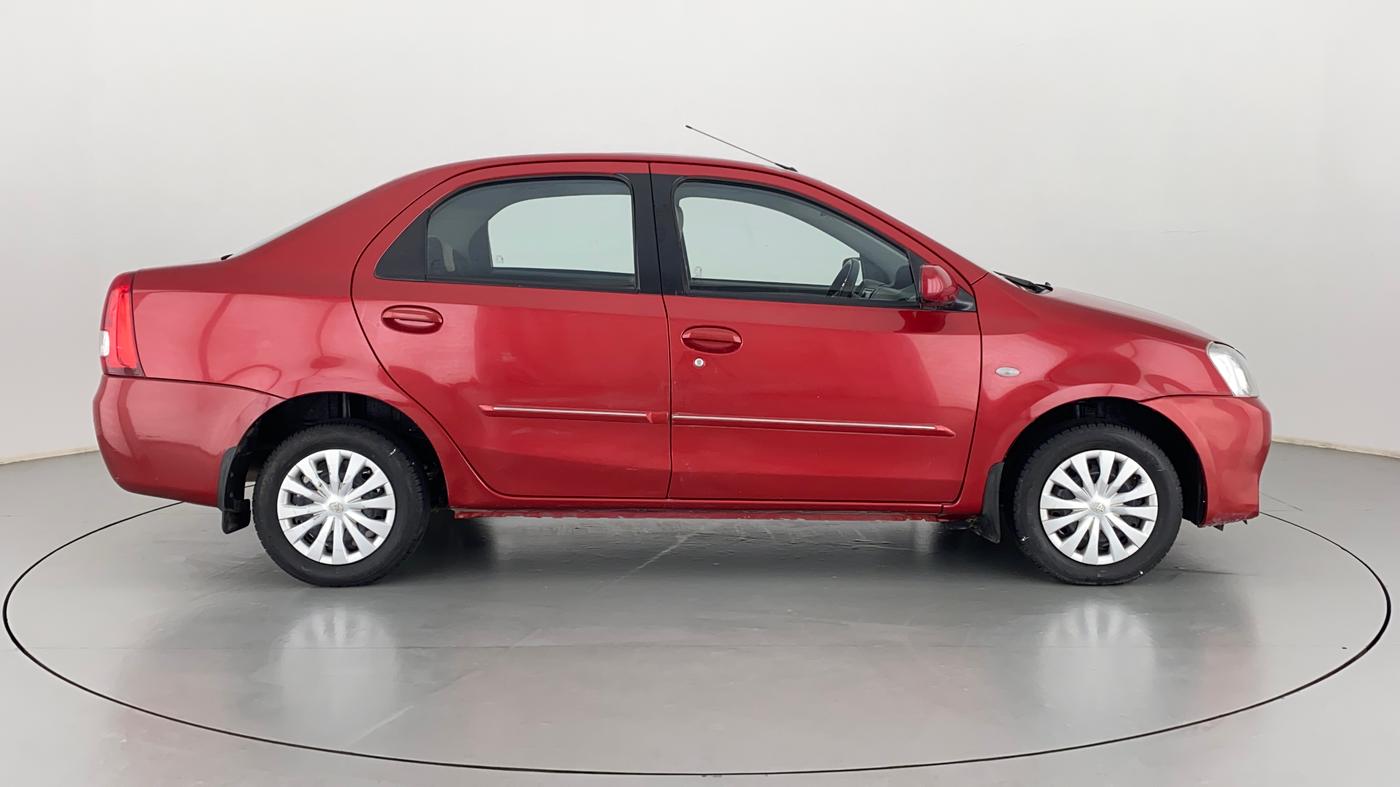 2012 Toyota Etios G, Petrol, Manual, 67,685 km, Right Side View