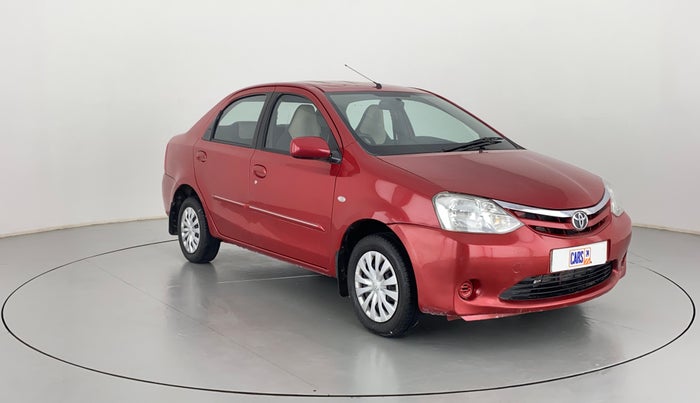 2012 Toyota Etios G, Petrol, Manual, 67,685 km, Right Front Diagonal