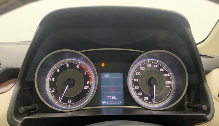 2019 Maruti Dzire VXI, Petrol, Manual, 17,726 km, Odometer Image