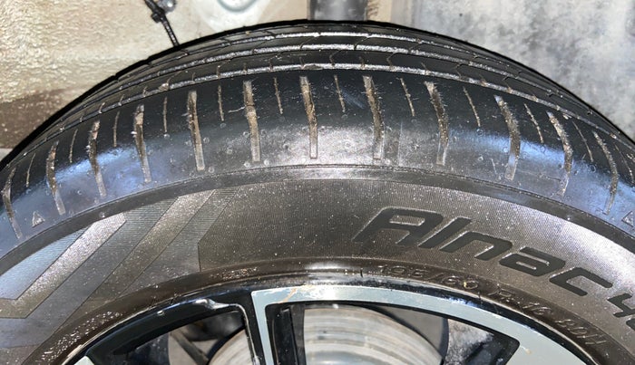 2023 Tata PUNCH CREATIVE  AMT, Petrol, Automatic, 12,091 km, Left Rear Tyre Tread