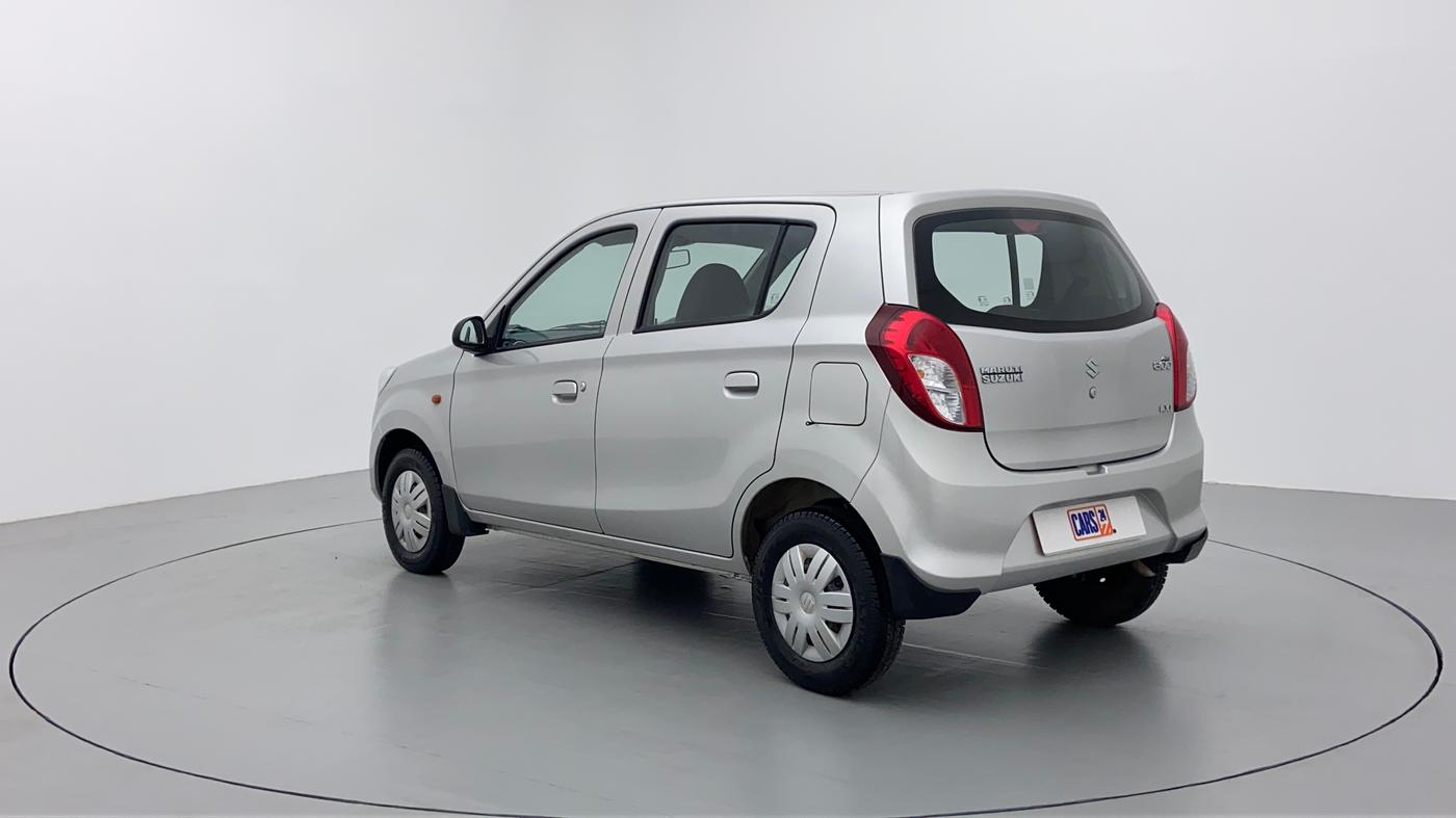2014 Maruti Alto 800 LXI, Petrol, Manual, 9,653 km, Left Back Diagonal (45- Degree) View
