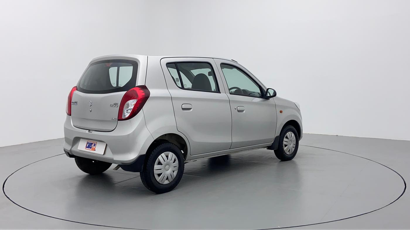 2014 Maruti Alto 800 LXI, Petrol, Manual, 9,653 km, Right Back Diagonal (45- Degree) View