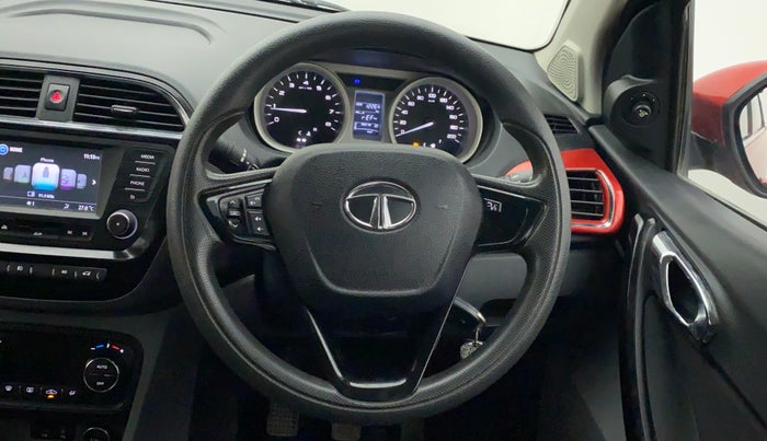 2017 Tata TIGOR XZ (O) PETROL, Petrol, Manual, 12,264 km, Steering Wheel Close Up