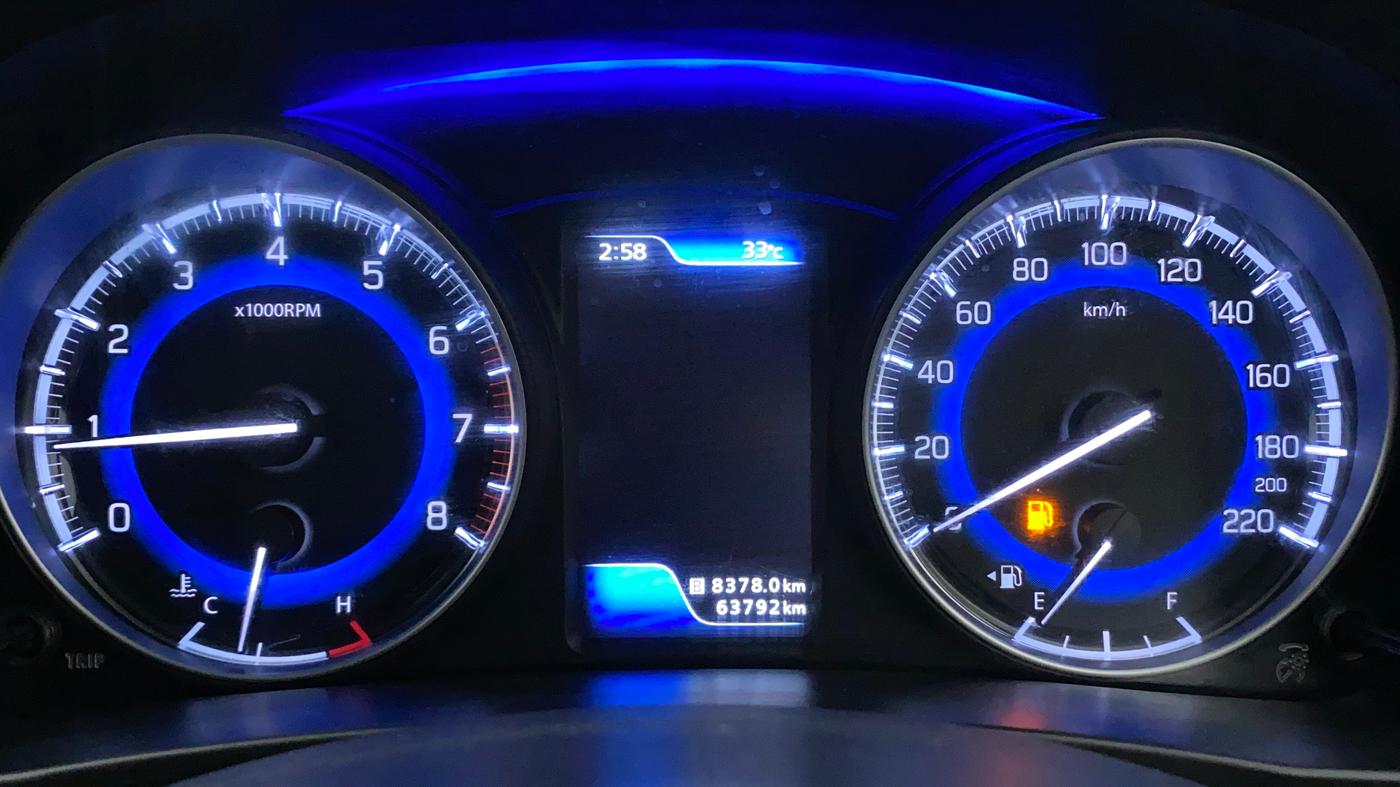 2021 Toyota Glanza G, Petrol, Manual, 63,792 km, Odometer Image