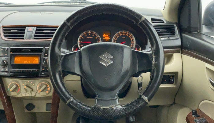 2017 Maruti Swift Dzire VXI, Petrol, Manual, 78,994 km, Steering Wheel Close Up