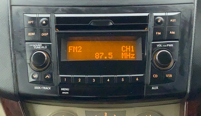 2017 Maruti Swift Dzire VXI, Petrol, Manual, 78,994 km, Infotainment System