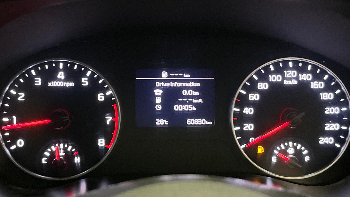 2021 KIA SELTOS HTE 1.5 PETROL, CNG, Manual, 60,780 km, Odometer Image