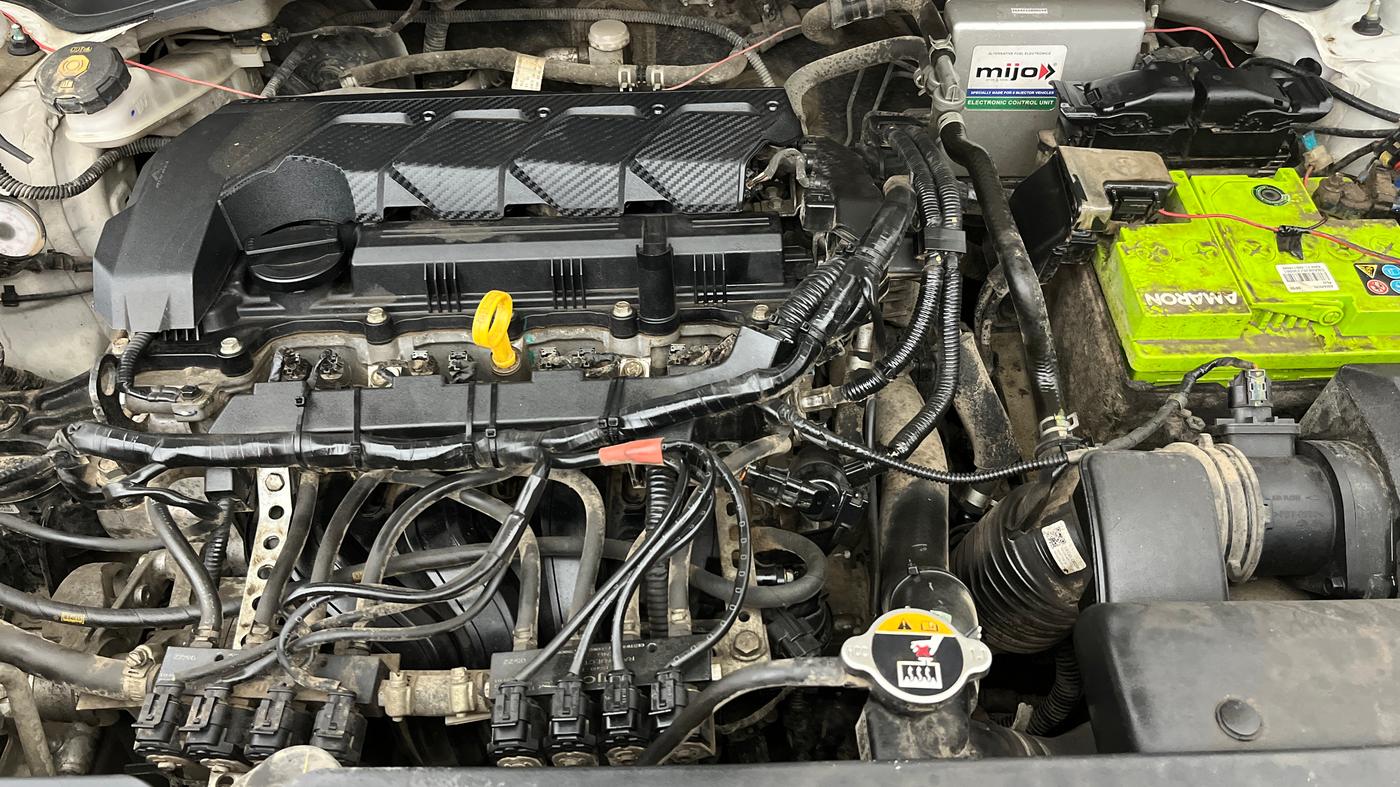 2021 KIA SELTOS HTE 1.5 PETROL, CNG, Manual, 60,780 km, Engine View