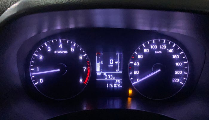 2017 Hyundai Creta SX PLUS 1.6 PETROL SPECIAL EDITION, Petrol, Manual, 1,15,075 km, Odometer Image