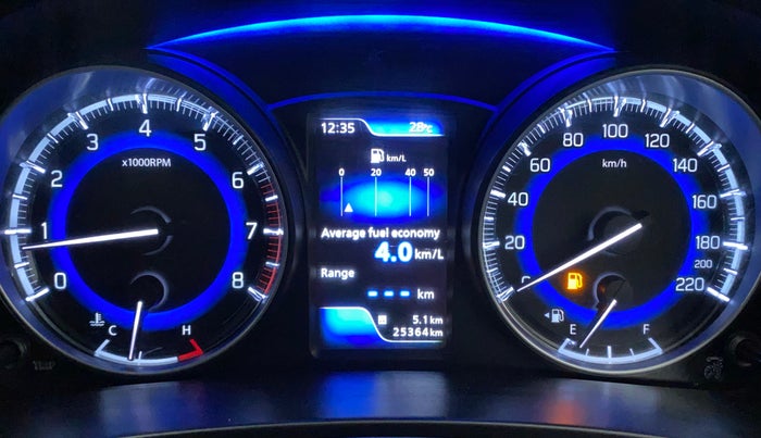 2019 Maruti Baleno ZETA PETROL 1.2, Petrol, Manual, 25,452 km, Odometer Image