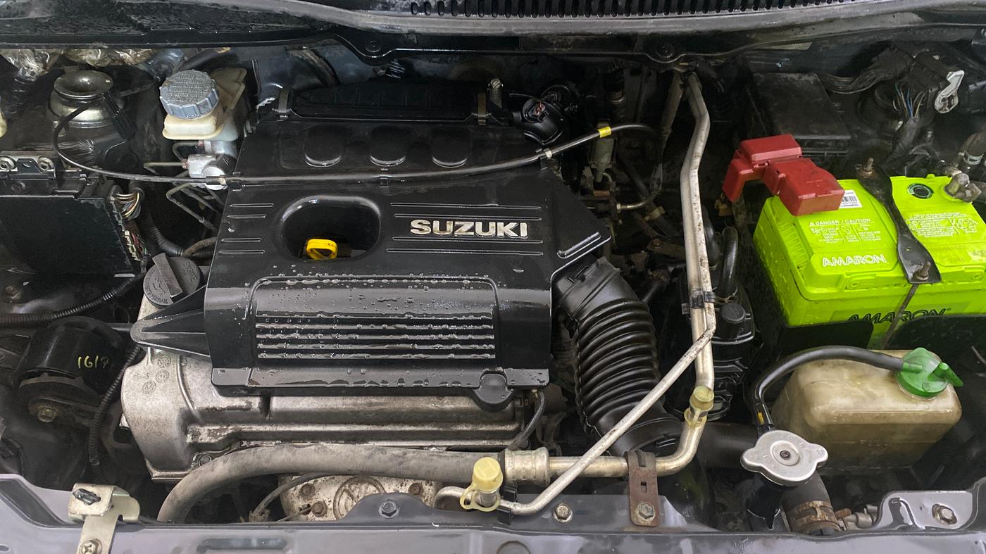 2013 Maruti Wagon R 1.0 LXI CNG, CNG, Manual, 52,226 km, Engine View