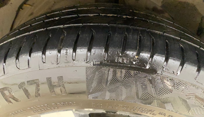 2020 MG HECTOR SHARP 1.5 DCT PETROL, Petrol, Automatic, 53,533 km, Right Front Tyre Tread