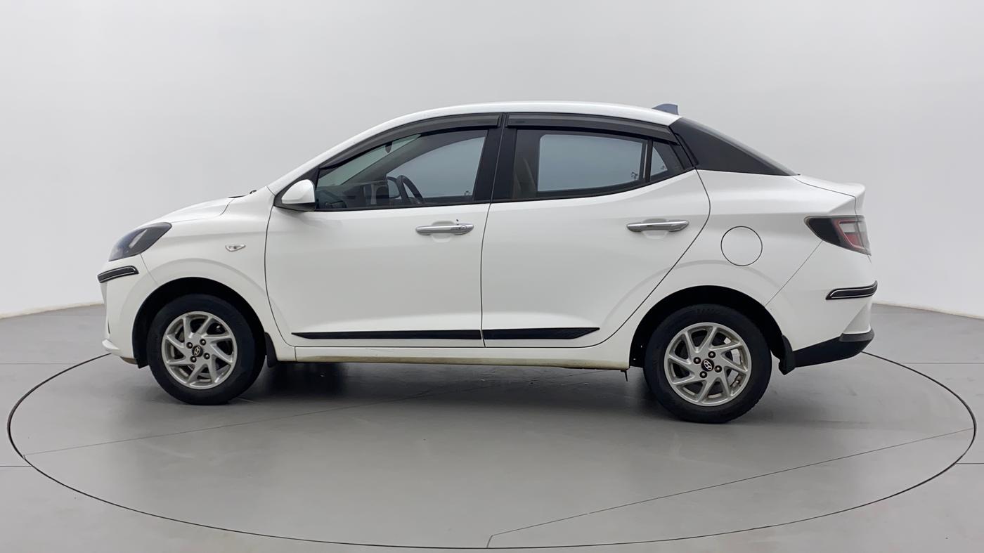 2021 Hyundai AURA S 1.2 CNG, CNG, Manual, 66,390 km, Left Side