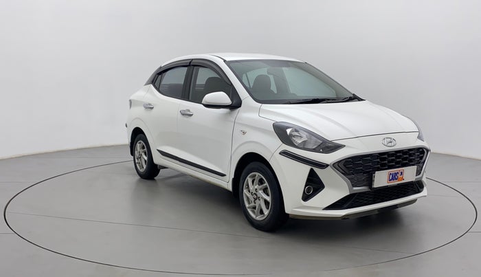 2021 Hyundai AURA S 1.2 CNG, CNG, Manual, 66,390 km, Right Front Diagonal