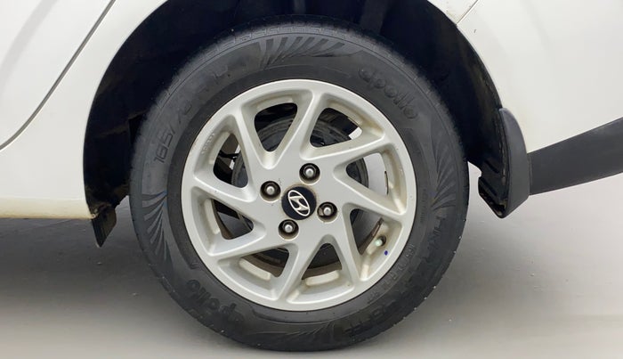 2021 Hyundai AURA S 1.2 CNG, CNG, Manual, 66,390 km, Left Rear Wheel