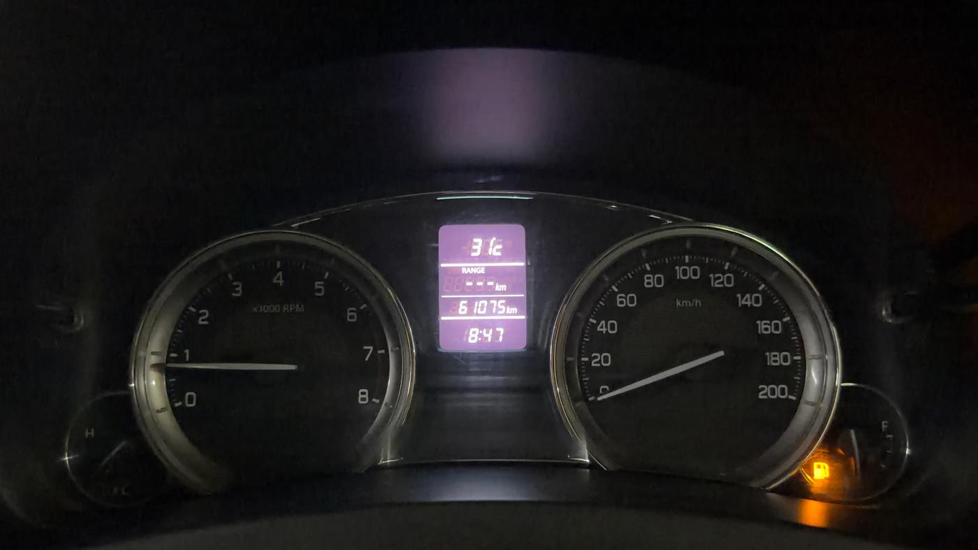 2015 Maruti Ciaz ZXI, Petrol, Manual, 61,067 km, Odometer Image
