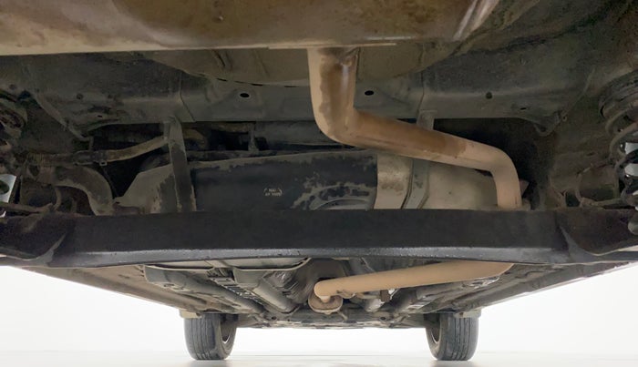 2017 Hyundai Creta SX PLUS AT 1.6 PETROL, Petrol, Automatic, 1,07,329 km, Rear Underbody