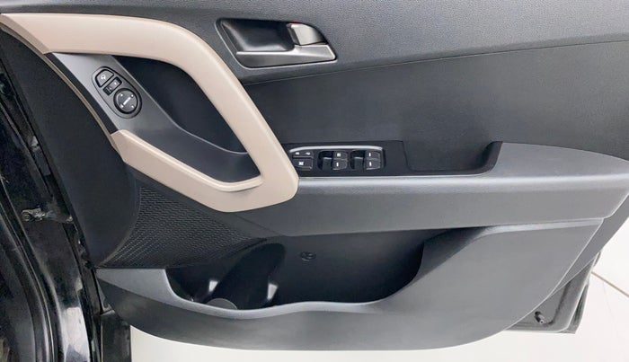 2017 Hyundai Creta SX PLUS AT 1.6 PETROL, Petrol, Automatic, 1,07,329 km, Driver Side Door Panels Control