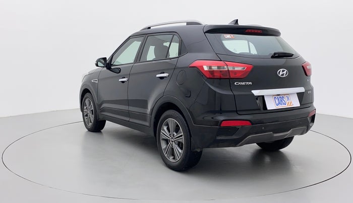 2017 Hyundai Creta SX PLUS AT 1.6 PETROL, Petrol, Automatic, 1,07,329 km, Left Back Diagonal