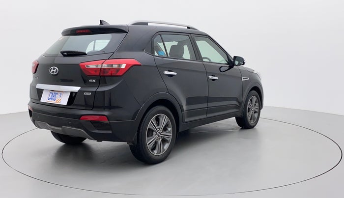 2017 Hyundai Creta SX PLUS AT 1.6 PETROL, Petrol, Automatic, 1,07,329 km, Right Back Diagonal