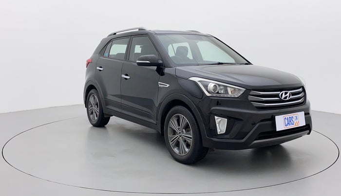 2017 Hyundai Creta SX PLUS AT 1.6 PETROL, Petrol, Automatic, 1,07,329 km, Right Front Diagonal