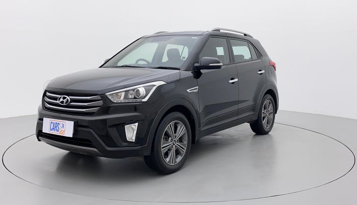 2017 Hyundai Creta SX PLUS AT 1.6 PETROL, Petrol, Automatic, 1,07,329 km, Left Front Diagonal