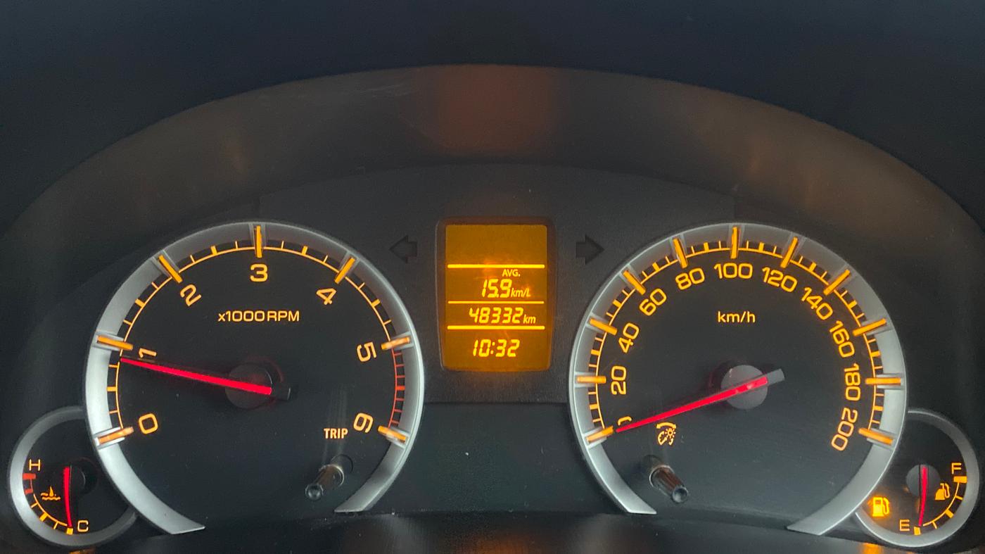 2013 Maruti Swift VDI, Diesel, Manual, 48,500 km, Odometer Image