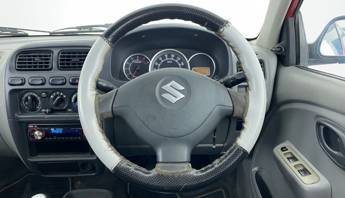 2014 Maruti Alto K10 VXI P, Petrol, Manual, 64,124 km, Steering Wheel Close Up