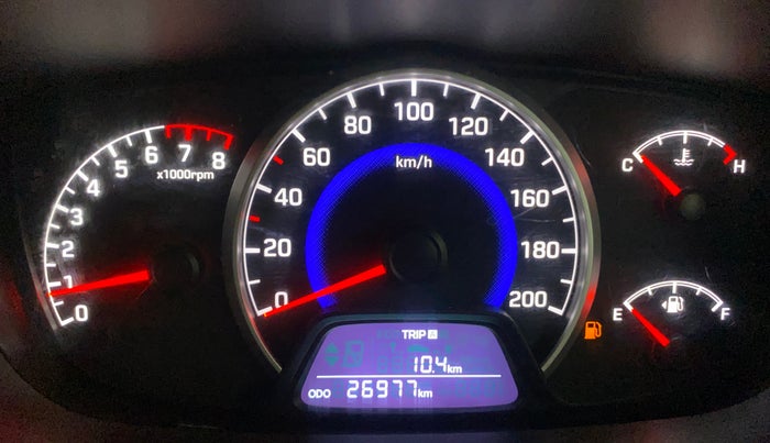 2019 Hyundai Grand i10 SPORTZ 1.2 KAPPA VTVT, Petrol, Manual, 26,967 km, Odometer Image