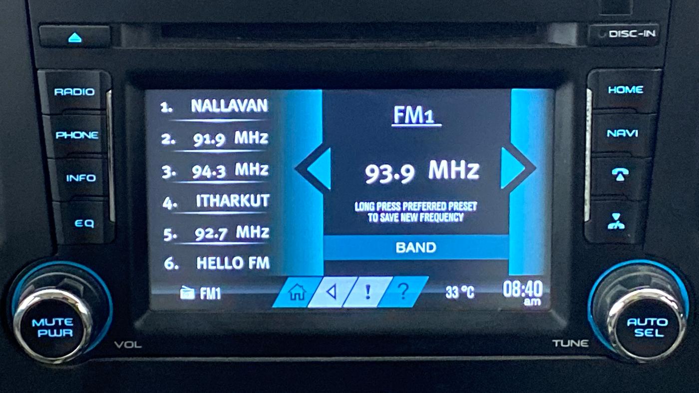 2018 Mahindra Scorpio S11, Diesel, Manual, 84,667 km, Infotainment System