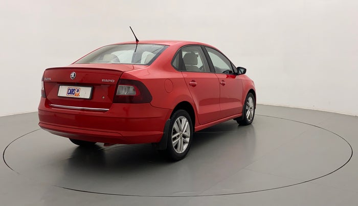 2017 Skoda Rapid STYLE 1.5 TDI AT, Diesel, Automatic, 1,04,045 km, Right Back Diagonal