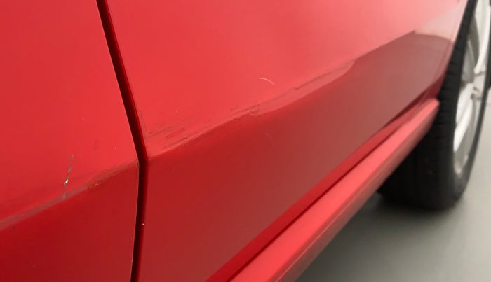 2017 Skoda Rapid STYLE 1.5 TDI AT, Diesel, Automatic, 1,04,045 km, Rear left door - Slightly dented
