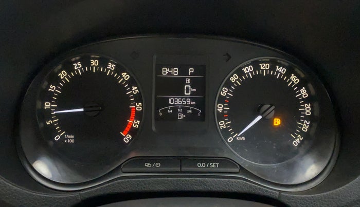 2017 Skoda Rapid STYLE 1.5 TDI AT, Diesel, Automatic, 1,04,045 km, Odometer Image