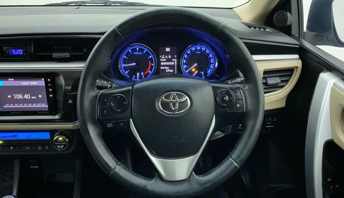2016 Toyota Corolla Altis G, Petrol, Manual, 38,119 km, Steering Wheel Close Up