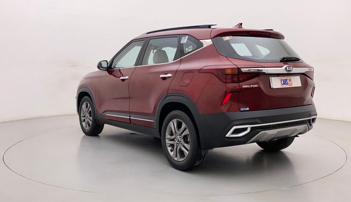 2019 KIA SELTOS HTX 1.5 PETROL, Petrol, Manual, 51,695 km, Left Back Diagonal