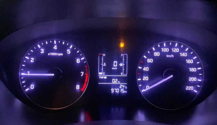 2017 Hyundai Elite i20 SPORTZ 1.2, Petrol, Manual, 97,015 km, Odometer Image